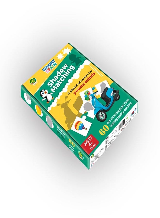 The Book Tree Bright Brain Shadow Matching 60 (30 Sets) Piece Jigsaw Puzzle for Preschoolers, Educational Toy for Learning Matching Pictures, Gifts for Kids Ages 3 to 6 by Majestic Book Club - Image 4